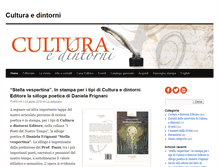 Tablet Screenshot of culturaedintorni.it